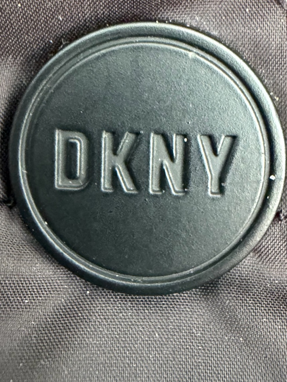 DKNY - Quilted Longline Puffer Coat - Belted Waist - Size S - Picture 7 of 8